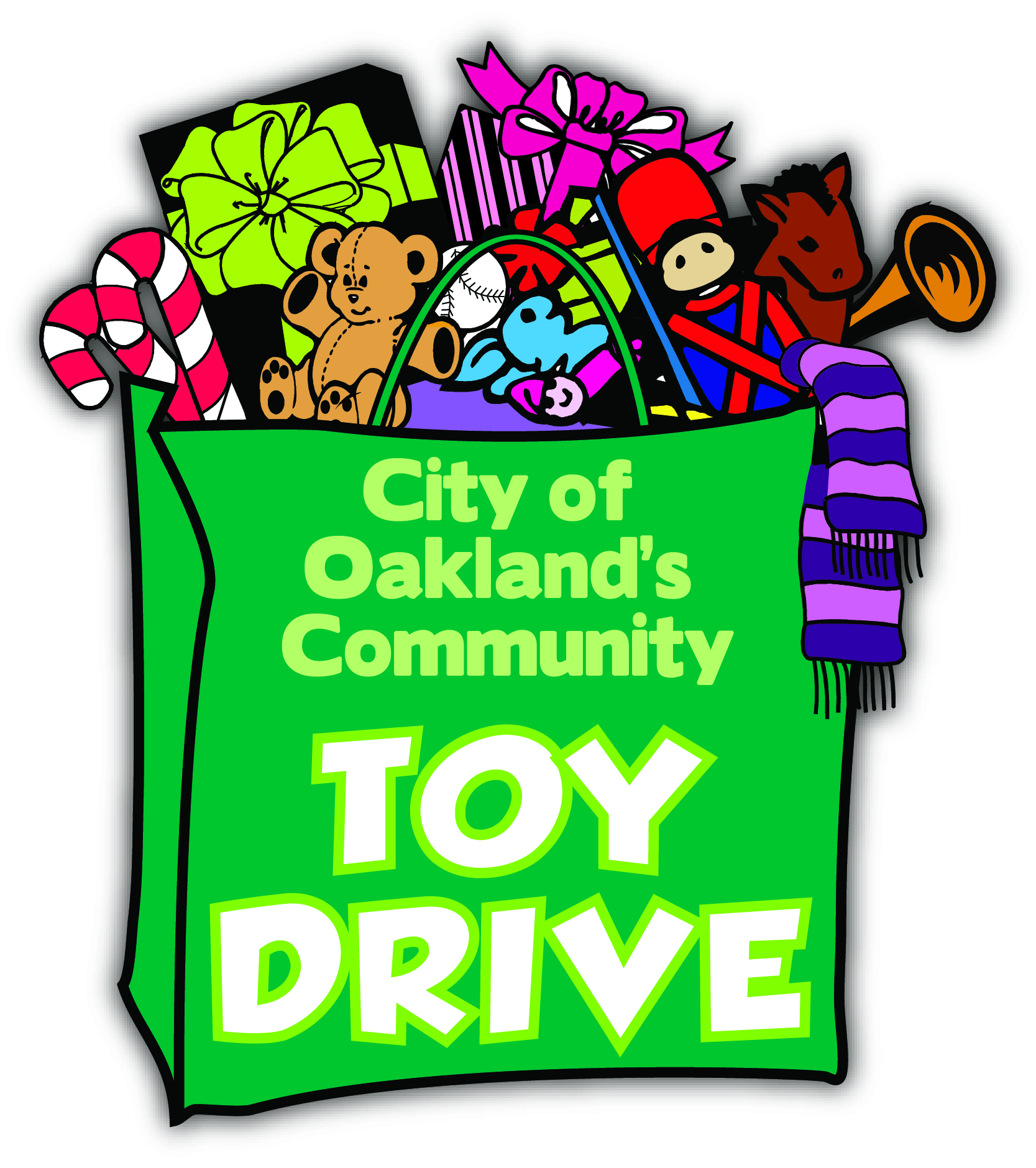 Oakland Toy Drive Distribution for Families Image