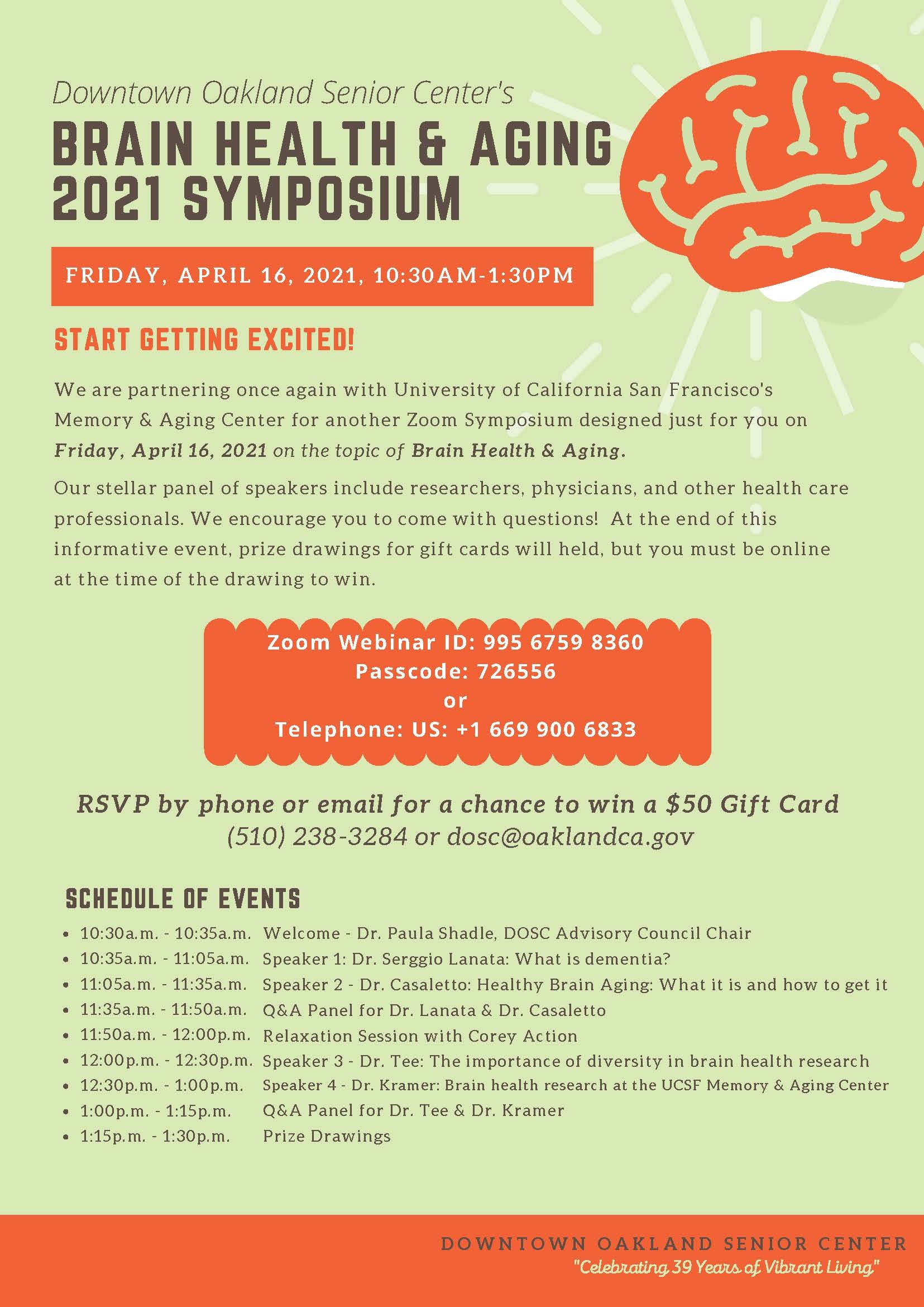 Brain Health & Aging 2021 Symposium Image