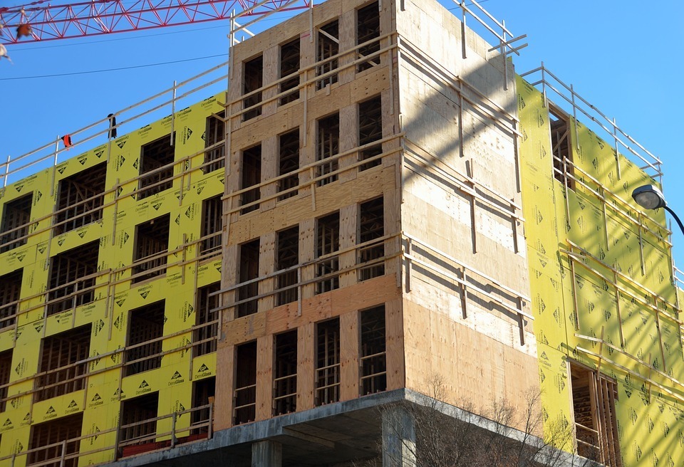 photo of housing construction