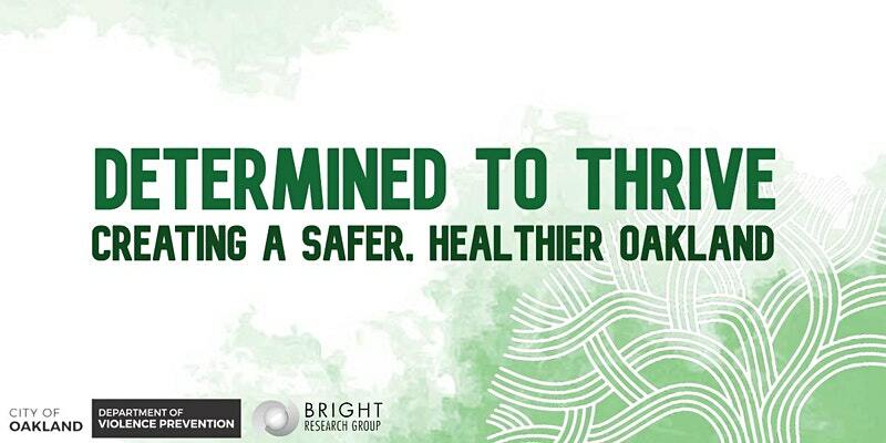 Flyer of DVP Town Hall: Determined To Thrive