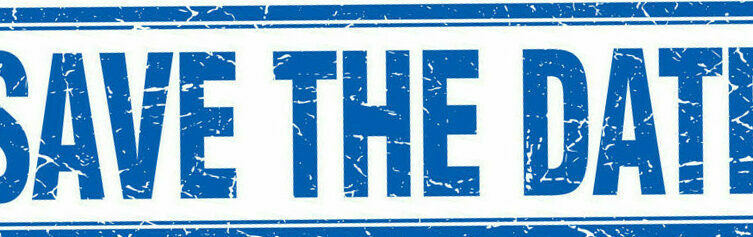 Blue Save The Date