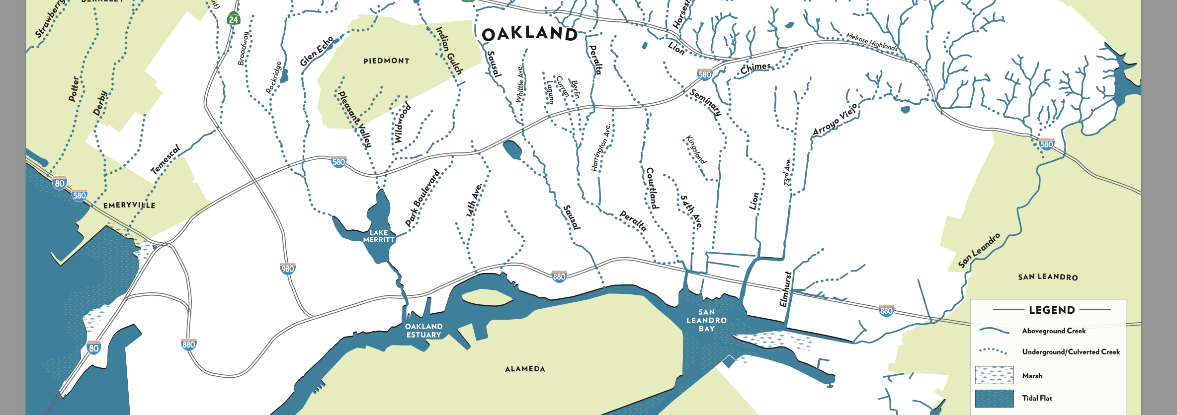 Oakland Watersheds